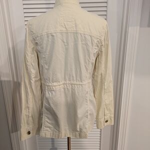 Williams Sonoma Women's Cream Light Jacket Size Medium New No Tag